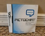 PictoChat Nintendo DS Manual Only! - £3.78 GBP