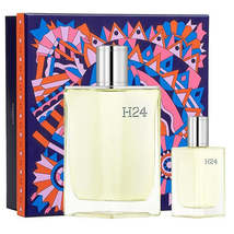 Hermès H24 Eau De Toilette uomo Spray 100ml Set 2 pezzi - £127.23 GBP