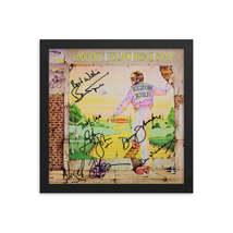 Elton John &amp; Bernie Taupin signed Goodbye Yellow Brick Road album Reprint - £66.77 GBP