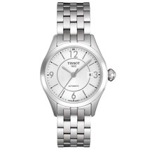 Tissot Women&#39;s T-One Silver Dial Watch - T0380071103700 - £282.18 GBP