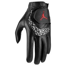 Nike Men&#39;s Jordan Tour Golf Glove - SM Black/Medium Gray/Black/Fire Red ... - $2,679.68 MXN