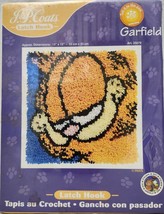 Vintage Garfield The Cat J&amp;P Coats Latch Hook Brand New Sealed 13X13 inch - £31.25 GBP