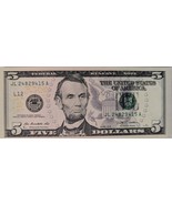 US$5 Brand New Uncirculated Banknote - $139.65 MXN
