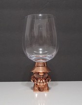 NEW Thanksgiving Pilgrim Copper Gnome Wine Glass 15 OZ - £23.97 GBP