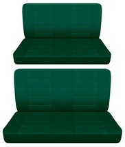 Fits 1955-1962 Chevy Bel Air 4 door sedan Front and Rear bench seat covers - £104.04 GBP