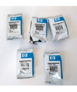 Lot of 5 New Genuine HP 98 Black Ink Cartridges for Photosmart -C9364W OEM - $34.64