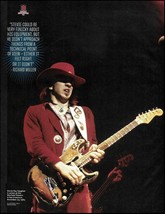 Stevie Ray Vaughan onstage San Francisco 1984 color pin-up photo - £3.30 GBP
