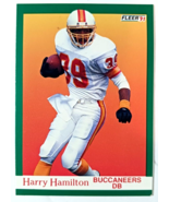 HARRY HAMILTON 1991 Fleer NFL #376 - $3.86 CAD