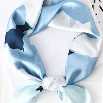 Colorful Dots Square Scarf Blue White - €15,19 EUR