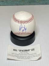 BILL &quot;SPACEMAN&quot; LEE  AUTOGRAPHED Signed Baseball Red Sox Expos  Tristar COA - £23.56 GBP