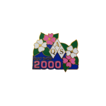 2000 Quilt Show American Quilter&#39;s Society AQS Lapel Hat Pin - £8.09 GBP