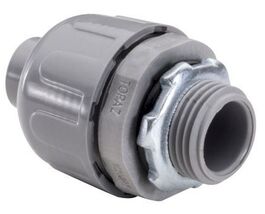 2 Liquid type 2" Straight Connector 2 inch Non Metallic Grey Nylon TOPAZ... - $23.90
