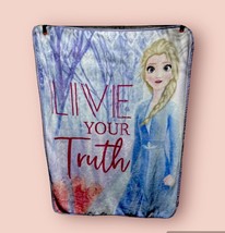 Elsa Throw Blanket Disney’s Frozen 2 Size 38 x 52 - $12.00
