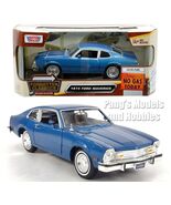 1974 Ford Maverick 1/24 Scale Diecast Model - Motormax - BLUE w/ BOX - $48.79 CAD
