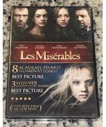 Les Misérables DVD Anne Hathaway Hugh Jackman New Sealed - $9.89