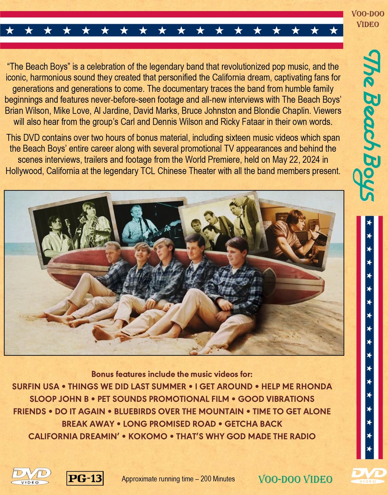The Beach Boys - 2024 Documentary [DVD] 80 Minutes Of Bonuses - 16