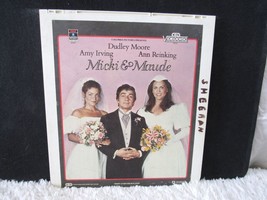CED VideoDisc Micki &amp; Maude (1984) Columbia Pictures Home Video - £4.30 GBP