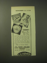 1948 Schirmer&#39;s Music Boxes Ad - Schirmer&#39;s Music Box Gift Ideas - $18.49