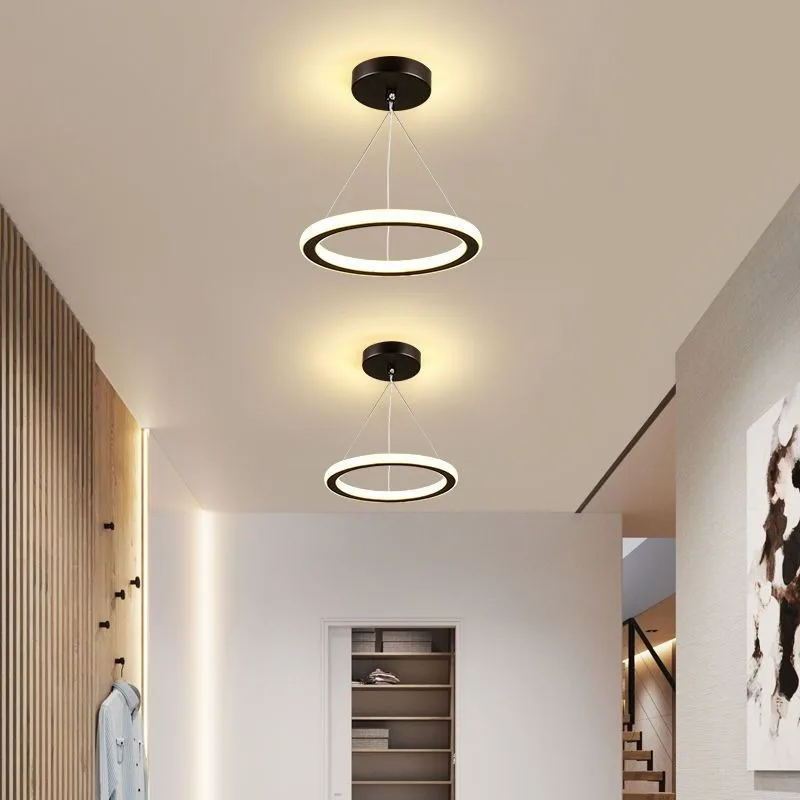 LED Pendant Lamp Hanging Lamps Interior Lighting Fixture For Living Bedroom - $24.14+