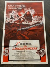 The Sharkfighters 1956, Adventure/Action Original Vintage Movie Poster  - £39.21 GBP