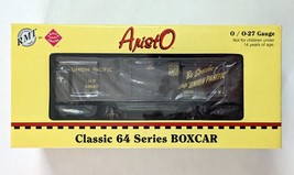 O Gauge Train Aristo Craft 96417A Union Pacific UP Box Car w Beepeople B... - $39.59