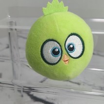 Angry Birds Green Bird Hatchling 4&quot; Soft Eyes Rovio Corp - Burger King 2021 - £4.66 GBP