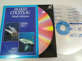Jacques Cousteau el Language Dauphins tiburones Monde - Laserdisc Ld - $382.26 MXN