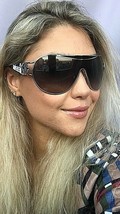 New Roberto Cavalli Marotiri 720S 16B Shield Oversized Women&#39;s Sunglasses - £151.02 GBP