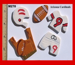 ARIZONA  Football- Tiles are Kiln Fired, Handmade, and Ceramic for use in your M - £9.85 GBP