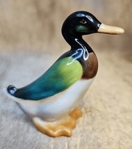 Royal Doulton Animals Mallard Duck Standing HN807 Figurine Brown Green Black VTG - £23.65 GBP