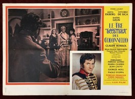 Vintage Poster Le Tre Eccetera del Colonnello 1960 Claude Boissol - £38.36 GBP