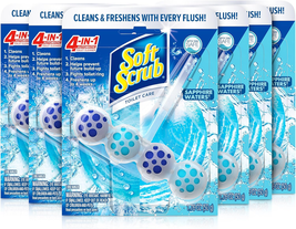 Soft Scrub 4in1 Rim Hanger Toilet Bowl Cleaner Sapphire Waters - $460.37 MXN
