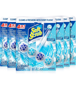 Soft Scrub 4in1 Rim Hanger Toilet Bowl Cleaner Sapphire Waters - $460.37 MXN