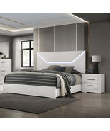 Denver Modern Style 4-Piece Queen Gray Wood Bedroom Set | NJ Stock! - $31,349.90 MXN