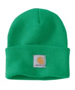 Carhartt A18001 Men&#39;s Acrylic Hat Beanie - Green - £15.35 GBP