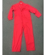 Vintage Red Bob O Link Jumpsuit Mechanic Coveralls Painters Rat Rod long... - $208.09 CAD