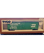 TYCO 50&#39; BURLINGTON NORTHERN BOX CAR MODEL TRAIN CAR ORIGINAL BOX # 339E - $325.24 MXN
