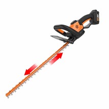 Worx WG261 20V Power Share 22&quot; Cordless Hedge Trimmer (Battery &amp; Charger Include - £116.34 GBP