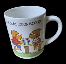 The Berenstain Bears Cup Mug 1987 Princess House Exclusive Handcrafted C... - $9.40
