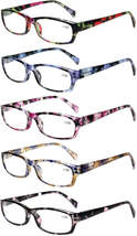 Kerecsen 5-Pack Reading Glasses Women Spring Hinge Pattern Design Glasse... - $26.92+