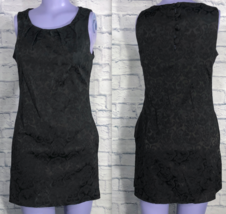 Vintage Forever Little Black Party Stretch Cotton Blend Medium Sleeveless Dress - £16.76 GBP
