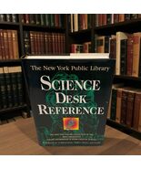 SIGNED COPY -The New York Public Library Science Desk Reference  1995 HC/DJ - $270.59 MXN