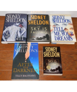 Sidney Sheldon Book LOT 5 1stEd Morning Noon Night Sky Falling Tell Me D... - £18.10 GBP