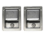 2 Single locking Handles, Exterior locking, for Humvee Hard Doors, Unpai... - £95.61 GBP