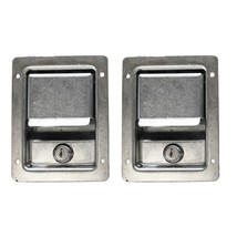 2 Single locking Handles, Exterior locking, for Humvee Hard Doors, Unpai... - £95.99 GBP