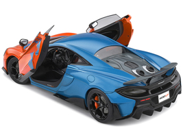 2019 McLaren 600LT Blue Metallic and Orange &quot;Formula One Team Tribute&quot; Livery 1/ - £63.85 GBP