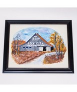 John Potter Wheat - Tennessee Barn Rock City Original Landscape Painting... - £116.88 GBP