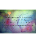 Love of Life by John High Quality Word Art A4  (210 x297mm) 170 g/m2 Mat... - $21.00