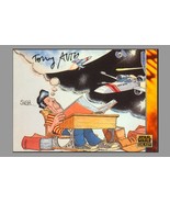 Tony Auth SIGNED 1994 Star Wars Galaxy II Trading Art Card ~ Ronald Reag... - £201.34 GBP
