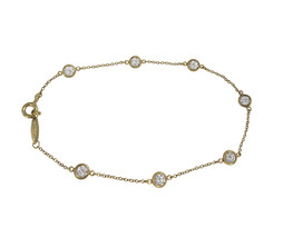 Tiffany&amp;Co. Elsa Peretti Diamonds by the Yard Bracelet 1.1ct - £3,588.83 GBP